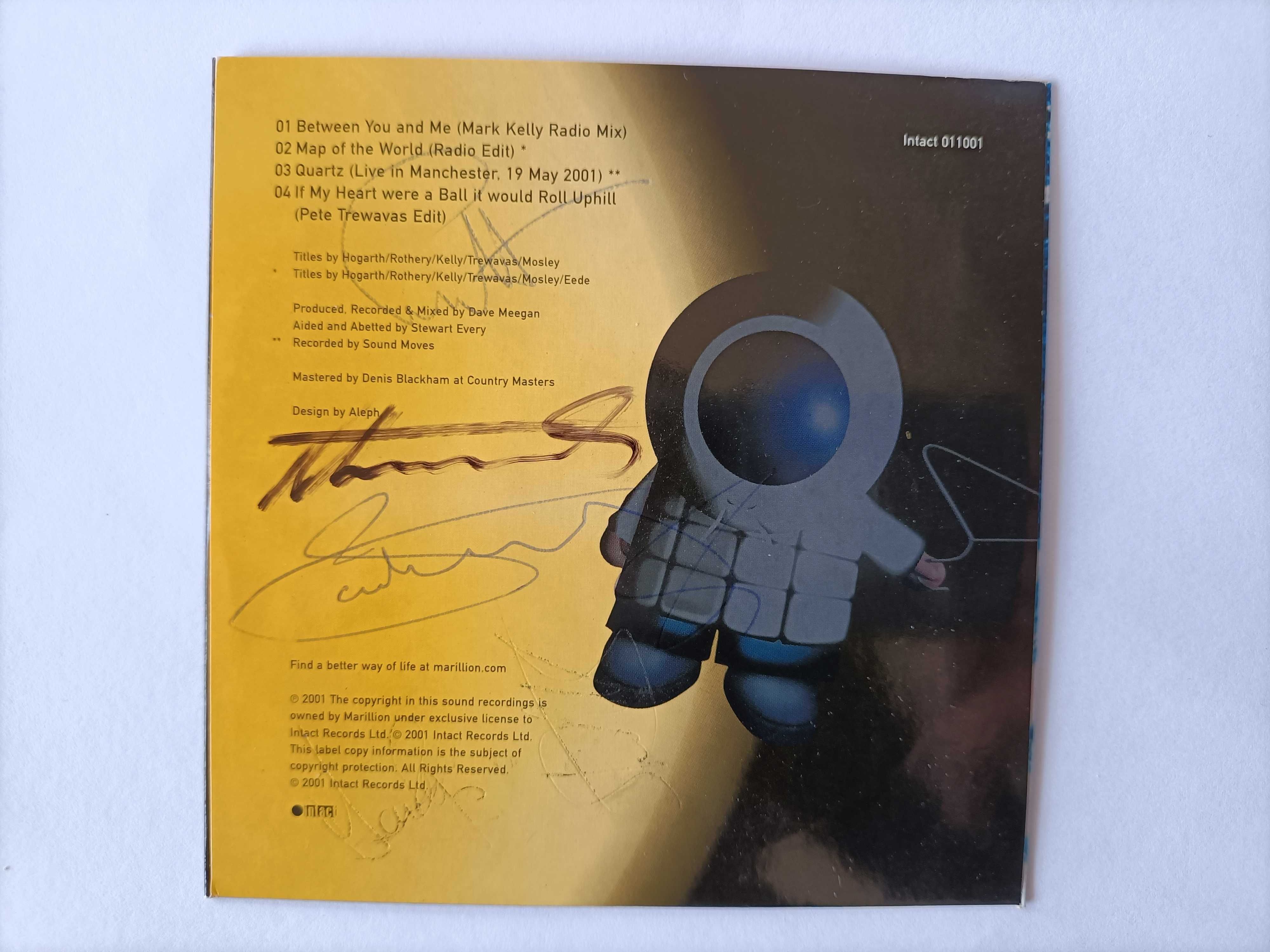 Rarytas dla kolekcjonerów: 2xCD Marillion, jedna z AUTOGRAFAMI Muzyków
