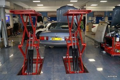 Podnośnik nożycowy podprogowy 3T