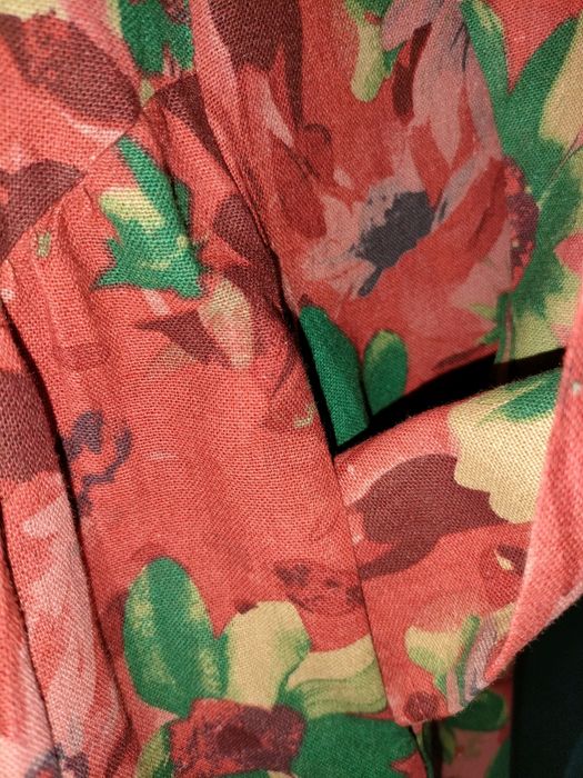 Sukienka lniana kolorowa L/XL