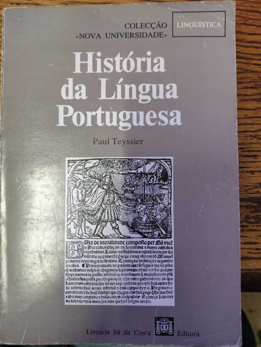 Livro História da Língua Portuguesa de Paul Teyssier