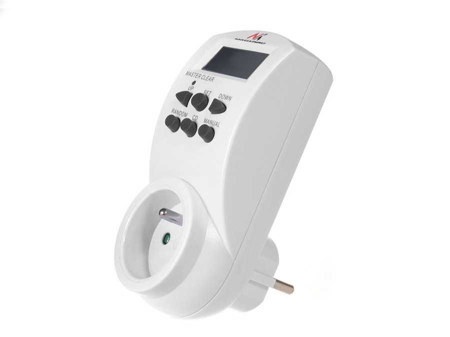 Timer wyłącznik czasowy programator cyfrowy 3600W Maclean MCE05