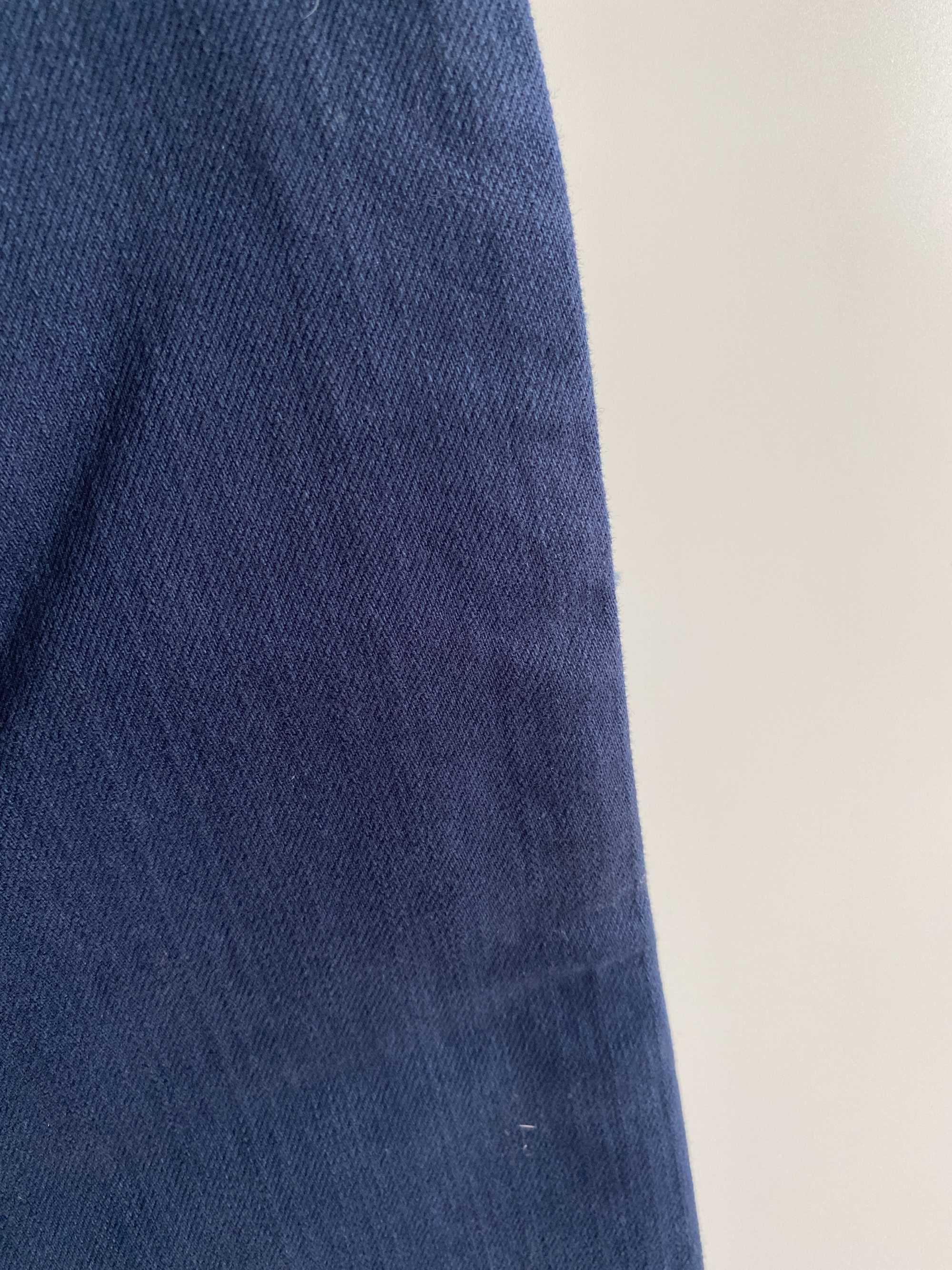 NOWE granatowe nowe spodnie Bootcut rozm 42