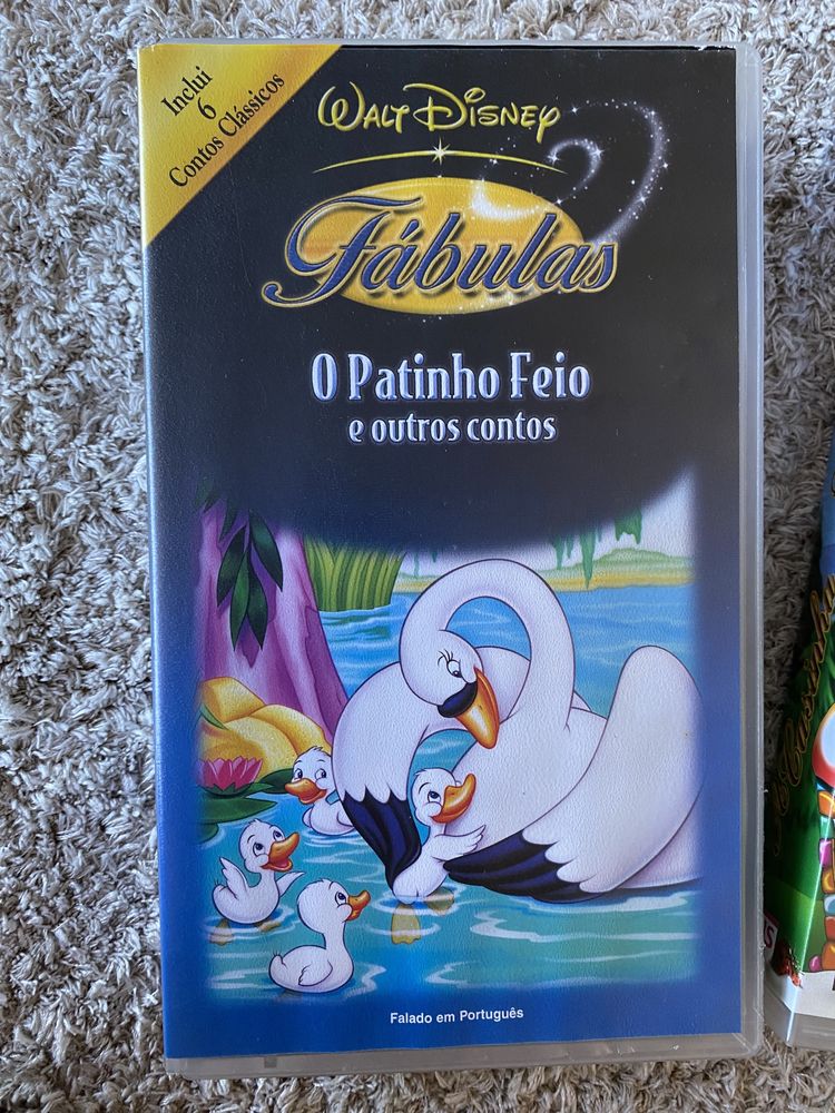 3 Cassetes VHS de Clássicos