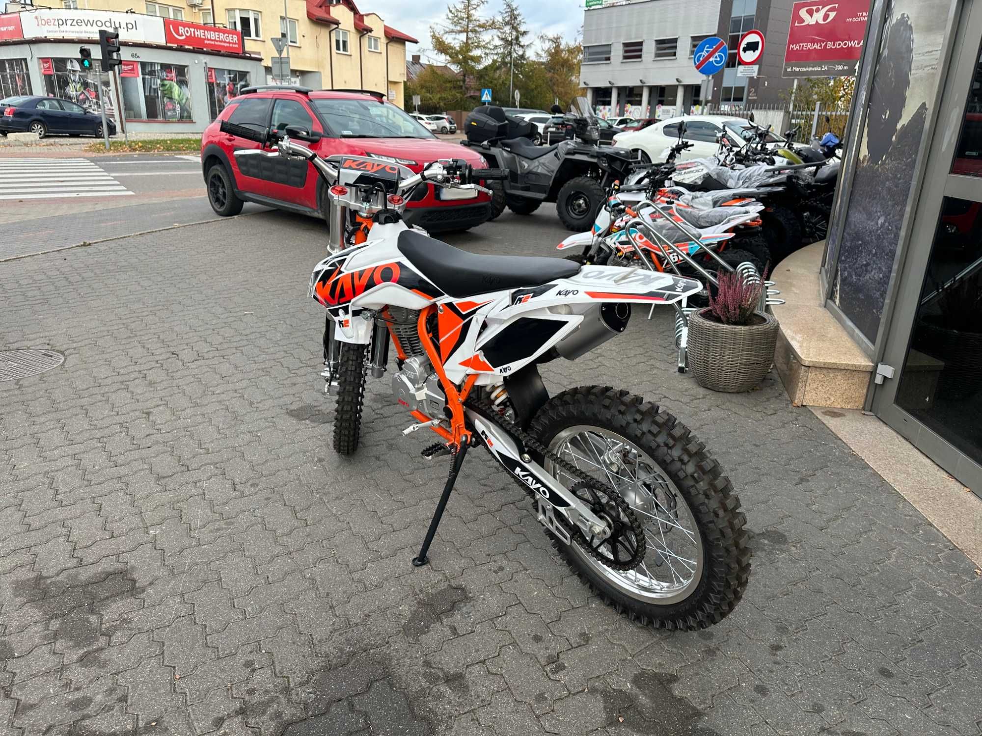 Motocykl Cross KAYO K2 Enduro 250 cm3