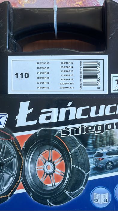 Łańcuchy śniegowe NOWE