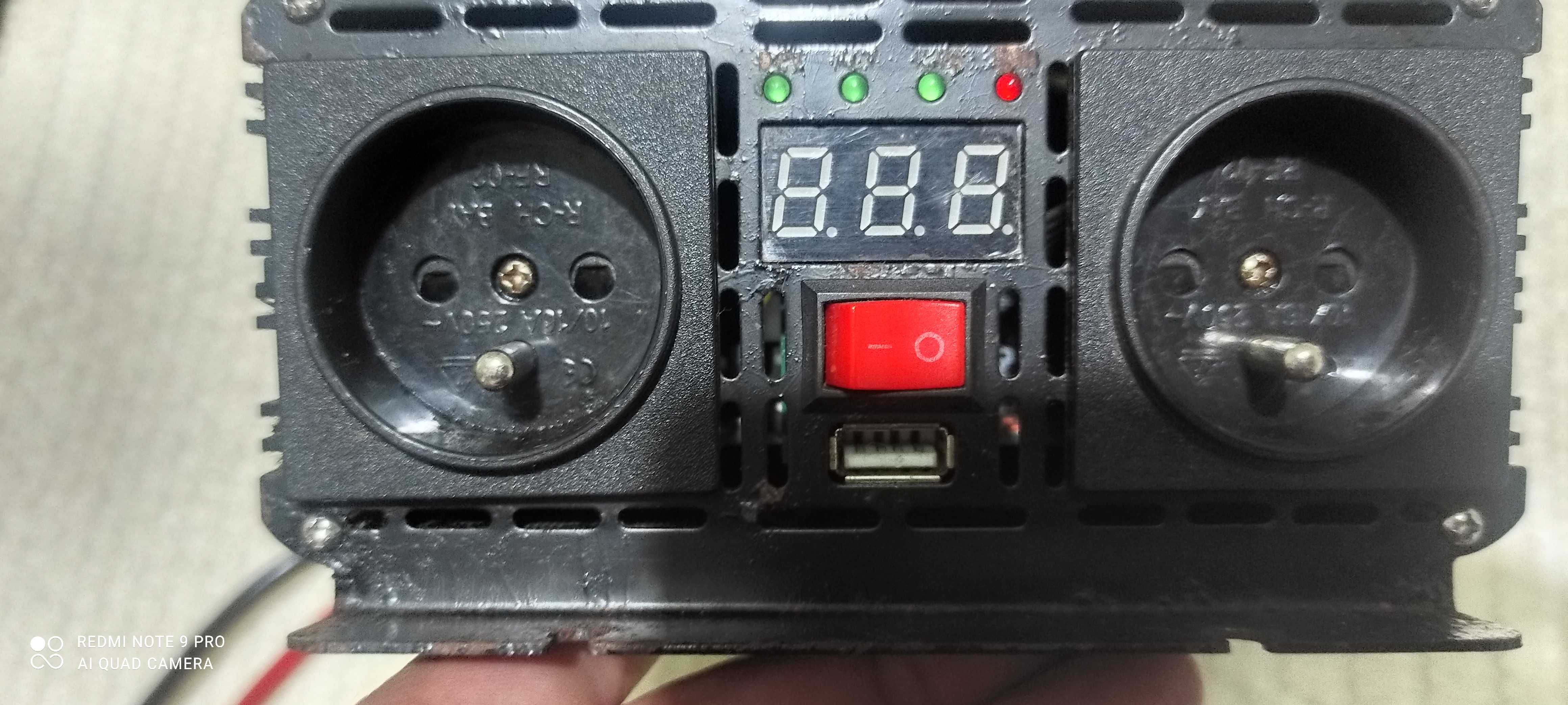 Conversor/Transformador 1500w com pico a 3000w