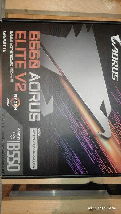 GIGABYTE B550 Aorus ELITE V2 + AMD Ryzen 9 5950X + Jonsbo PISA A5 Gray