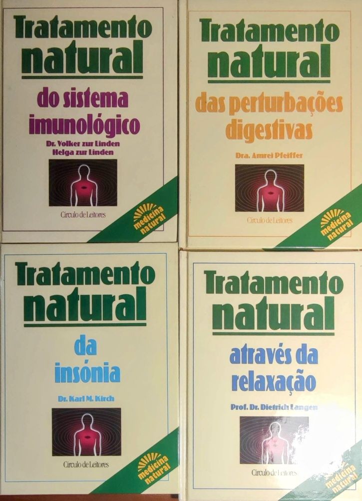 Livro: PAR1 - Tratamento Natural Círculo de Leitores - 9 livros
