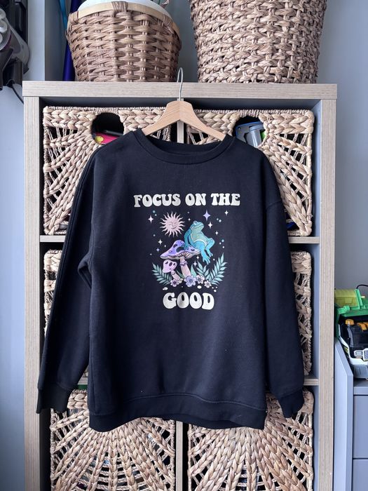 Bluza z żabą 36/S Cropp