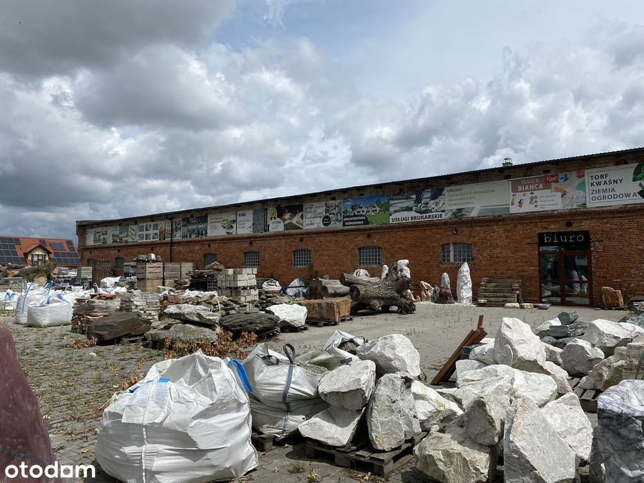 Sprzedam działkę z halą magazynową - uciążliwy przemysł