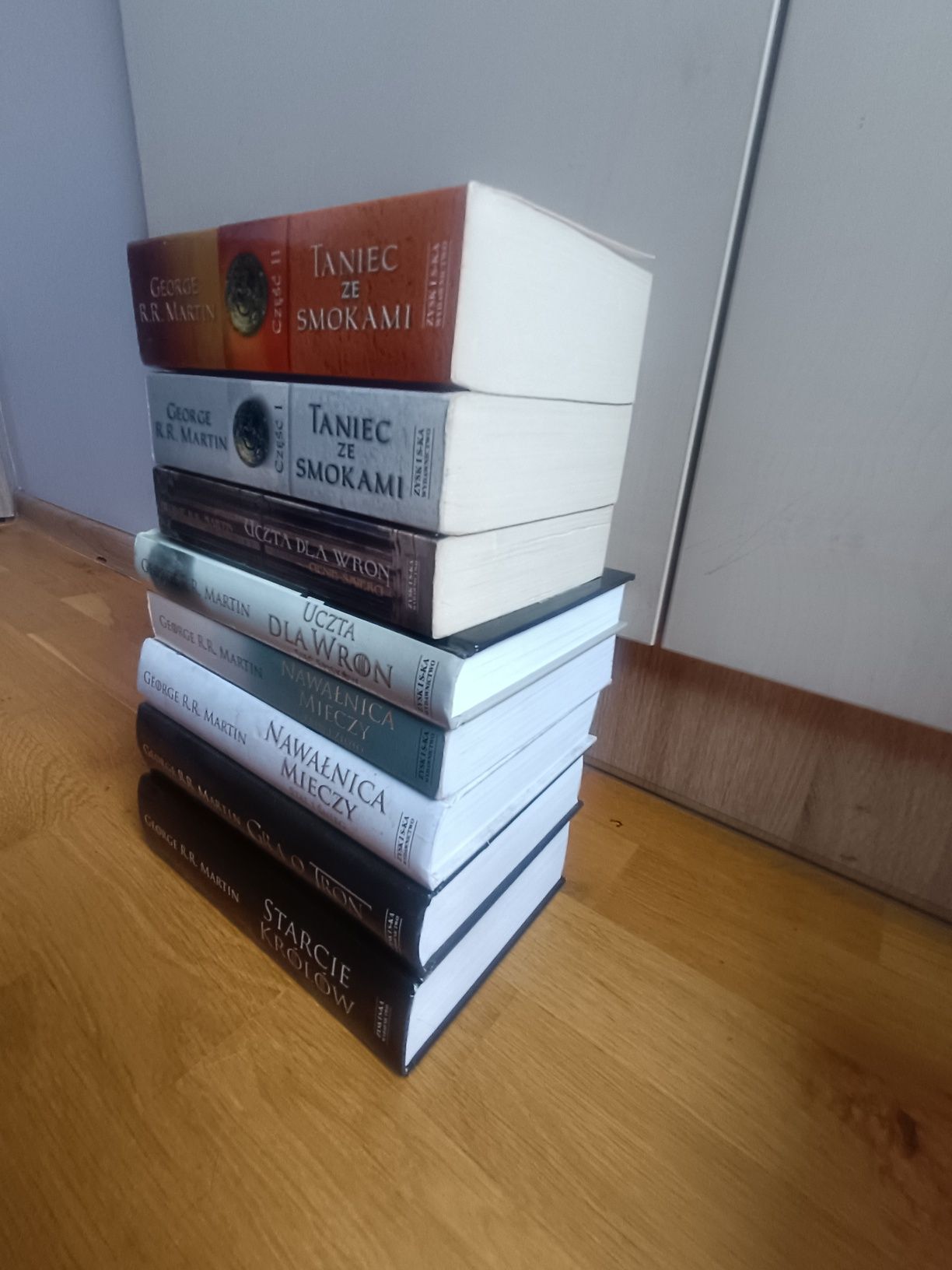 Zestaw książek gra o tron