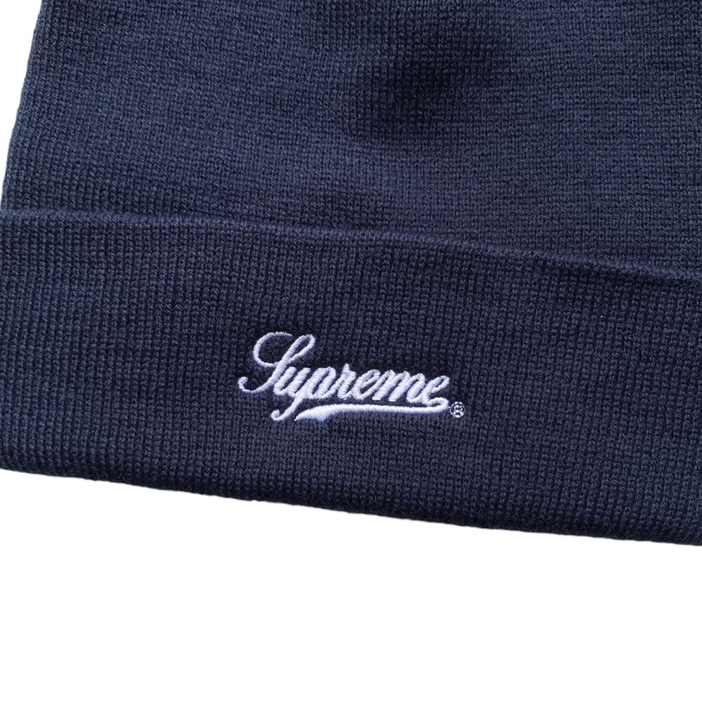 Шапка Supreme Capone General Noreaga Beanie оригінал синя