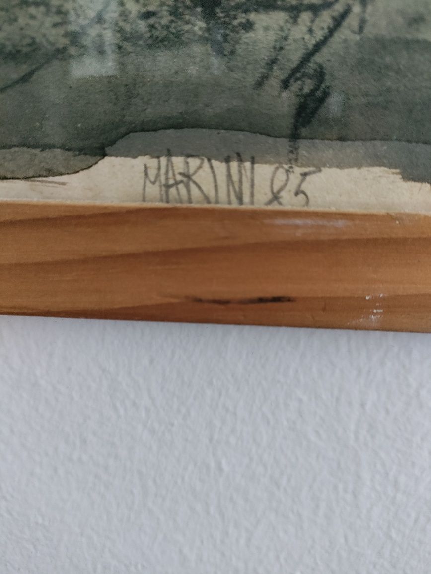 Desenho abstrato com moldura