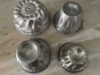 Conjunto formas antigas cozinha