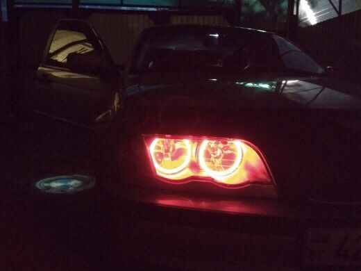 Ангельские глазки Cotton RGB BMW E30 E32 Е34 E39 E46 E38 E53 БМВ