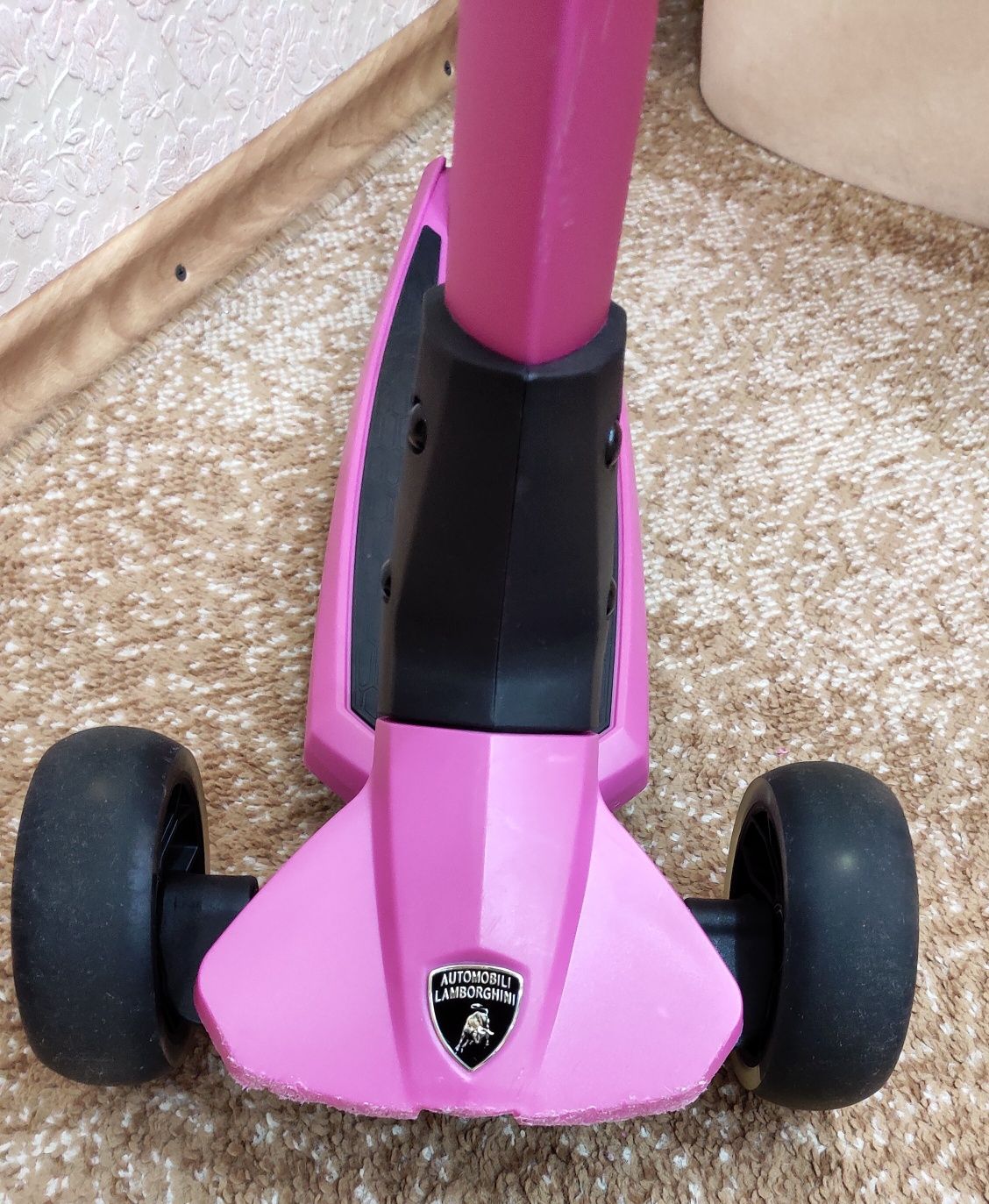 Самокат Lamborghini   триколісний дитячий