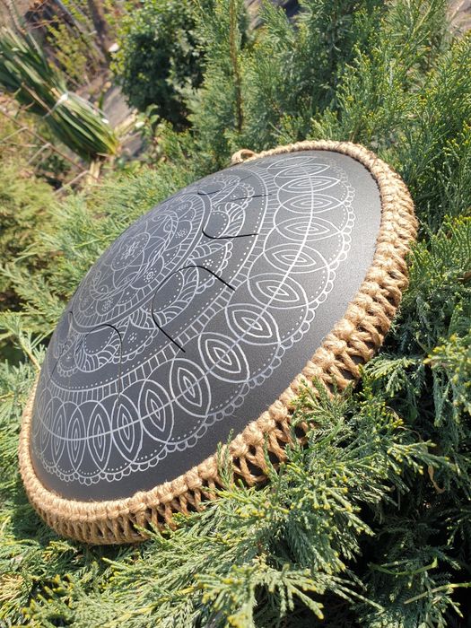 Пелюстковий барабан 8 нот. Глюкофон PetalDrum. Ручної работи.