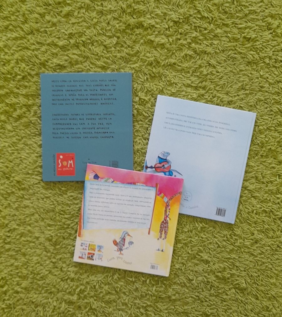Livros com CD de músicas  Ler+
