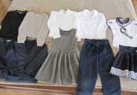 Спідниця, блуза, сарафан, штани для дівчинки 122-128см, шкільний одяг