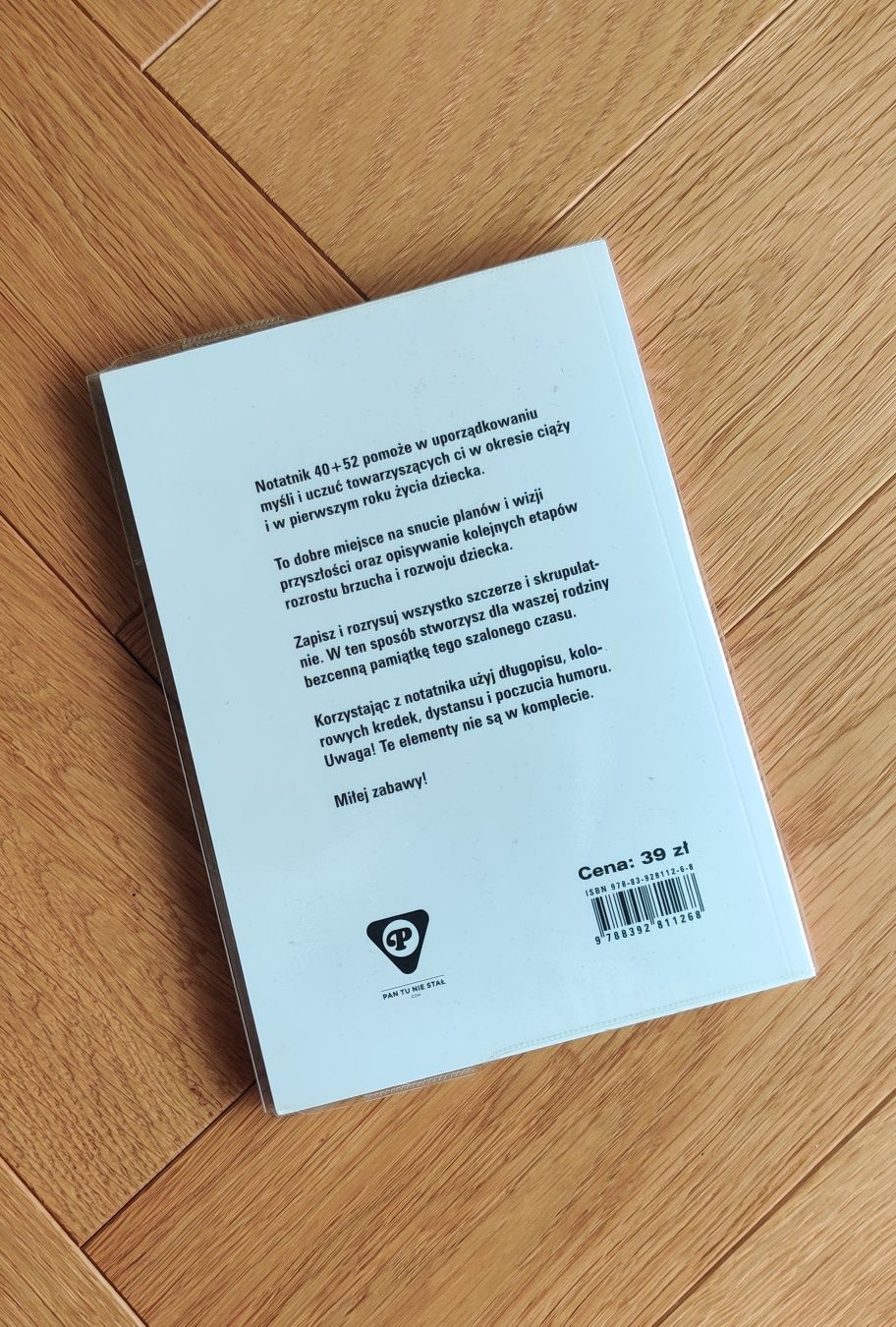 Pan Tu Nie Stał - Notatnik na czas ciąży