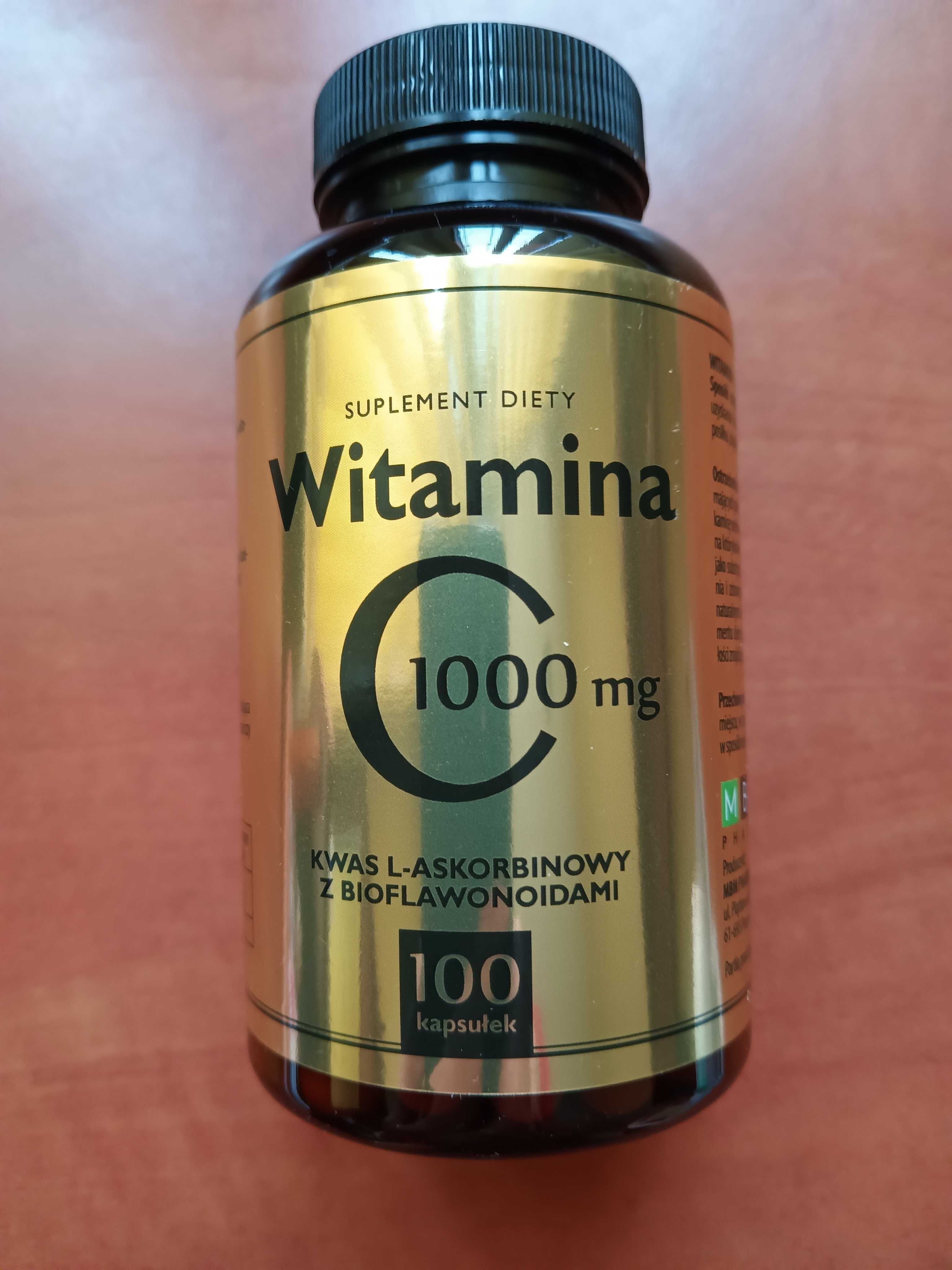 Zestaw 2x 100 kapsułek Witamina C 1000 mg z bioflawonoidami
