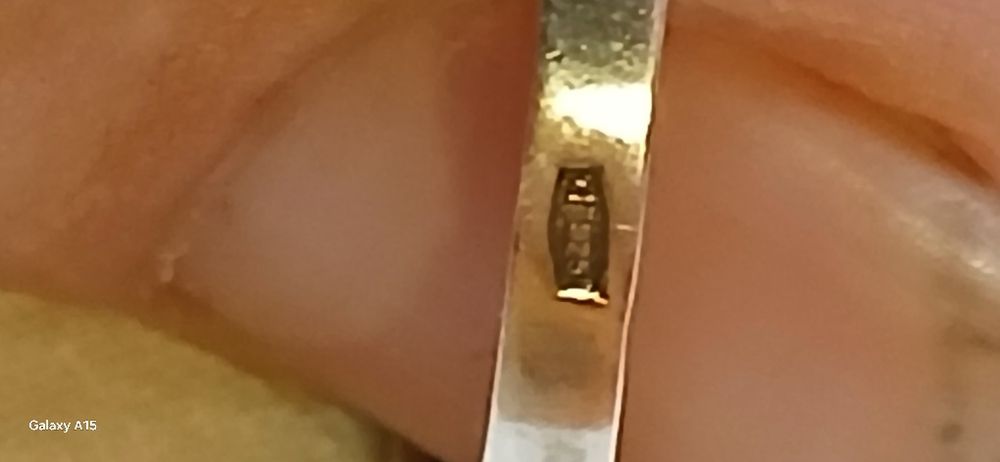 Перстинь срібний новий