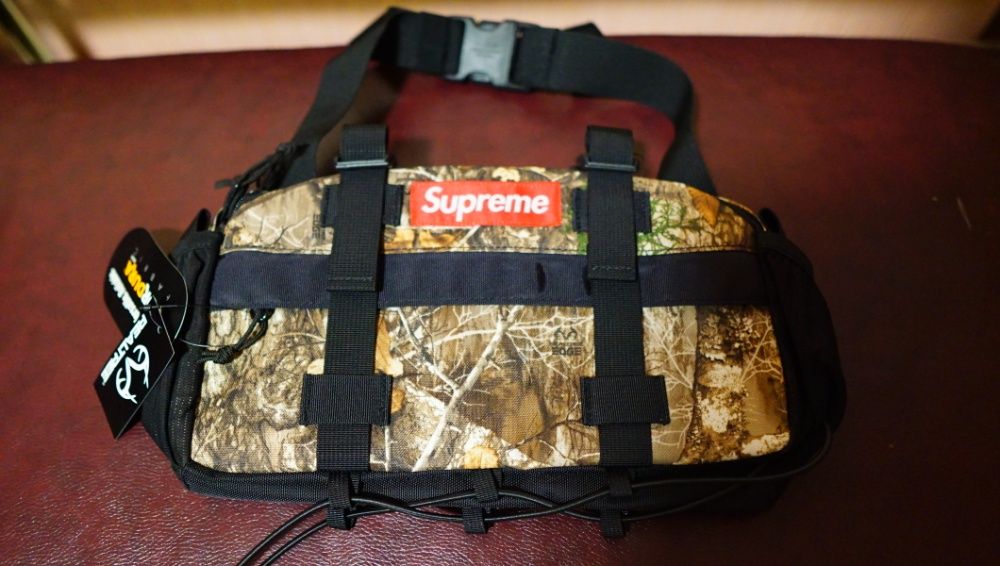 Сумка Бананка supreme Waist Bag Real Tree (оригинал)