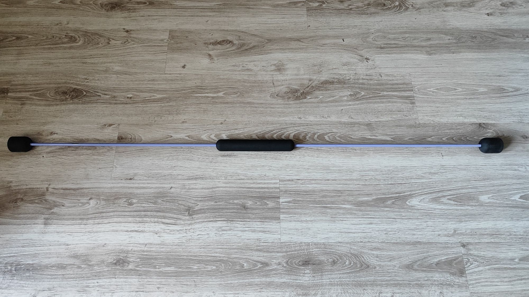 Drążek drgający do ćwiczeń flexi bar Swing Stick, fioletowy, 153 cm