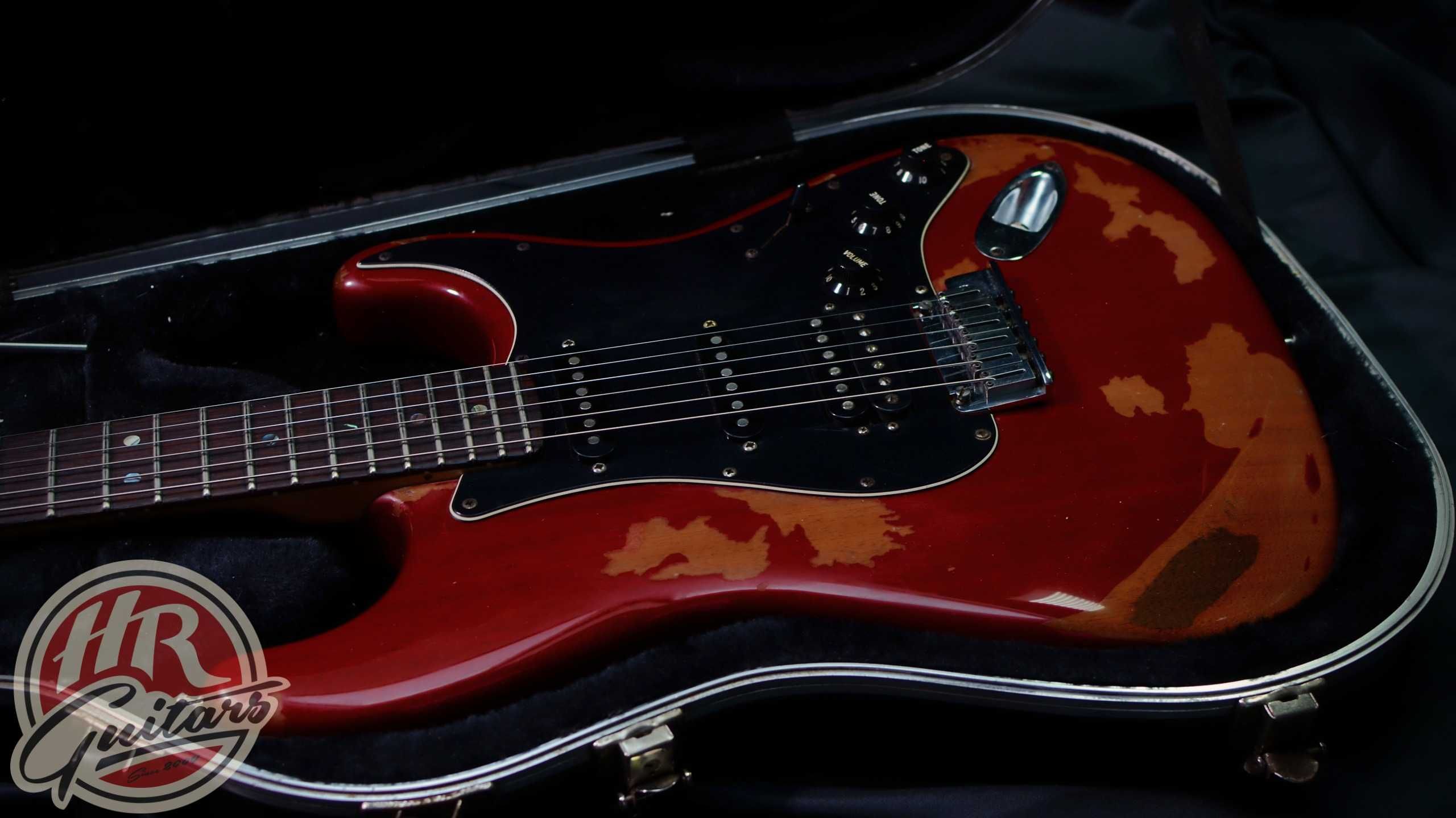 Fender 50th Anniversary American Deluxe Stratocaster Mahogany, 2004