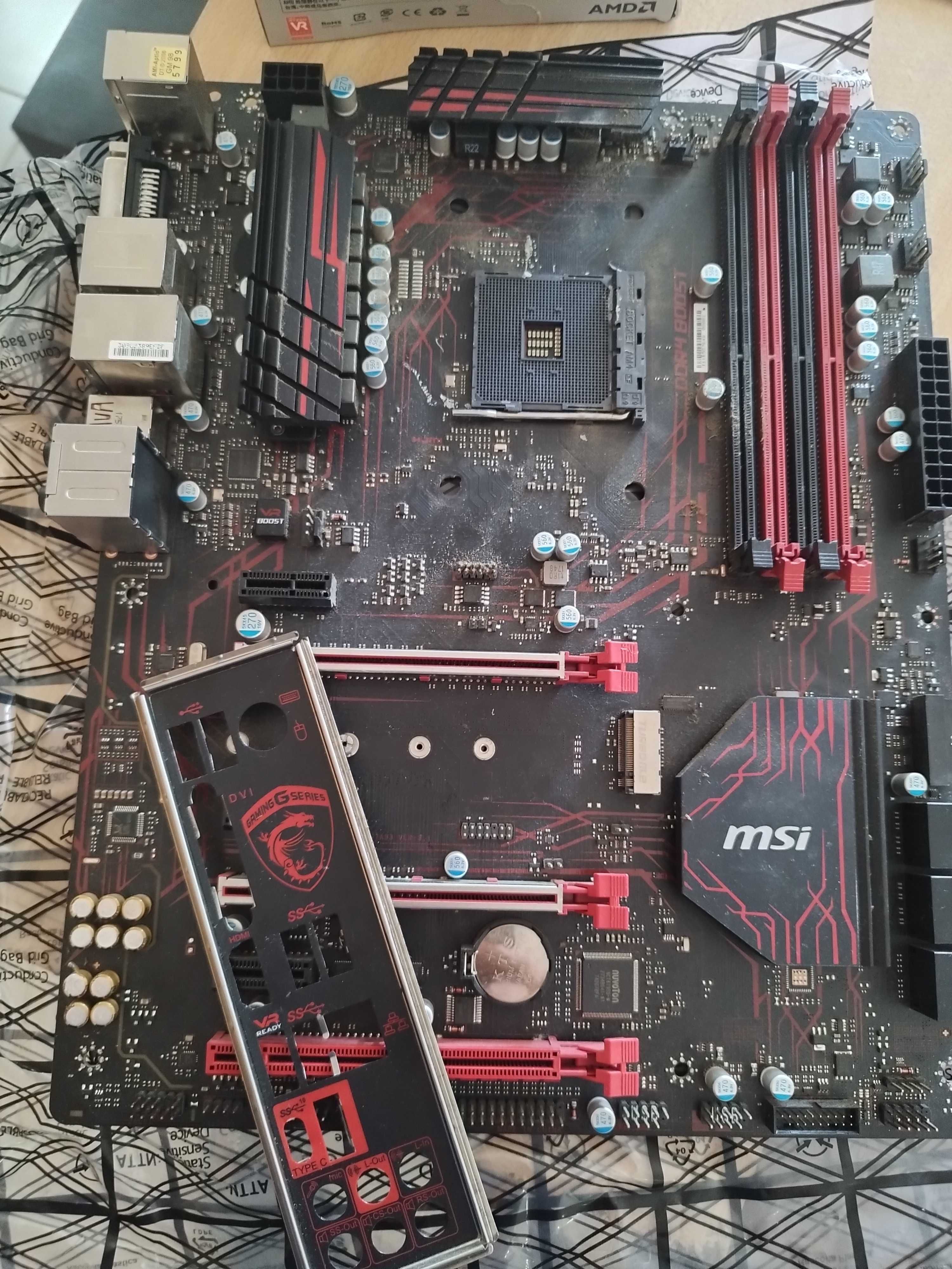 Bundle ryzen 7 5800X + msi b350 gaming plus