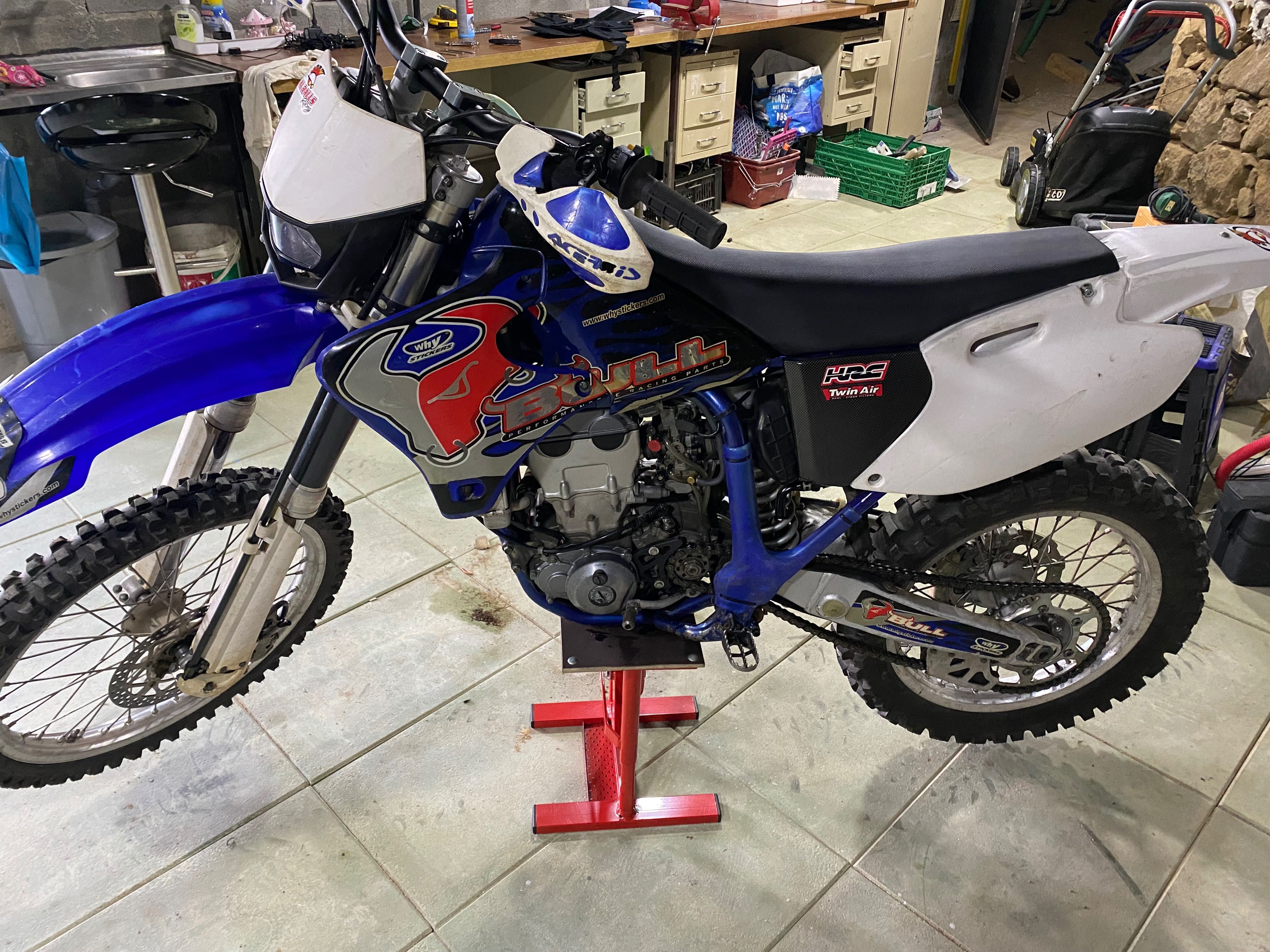 yamaha cross 426 yzf azul/branca
