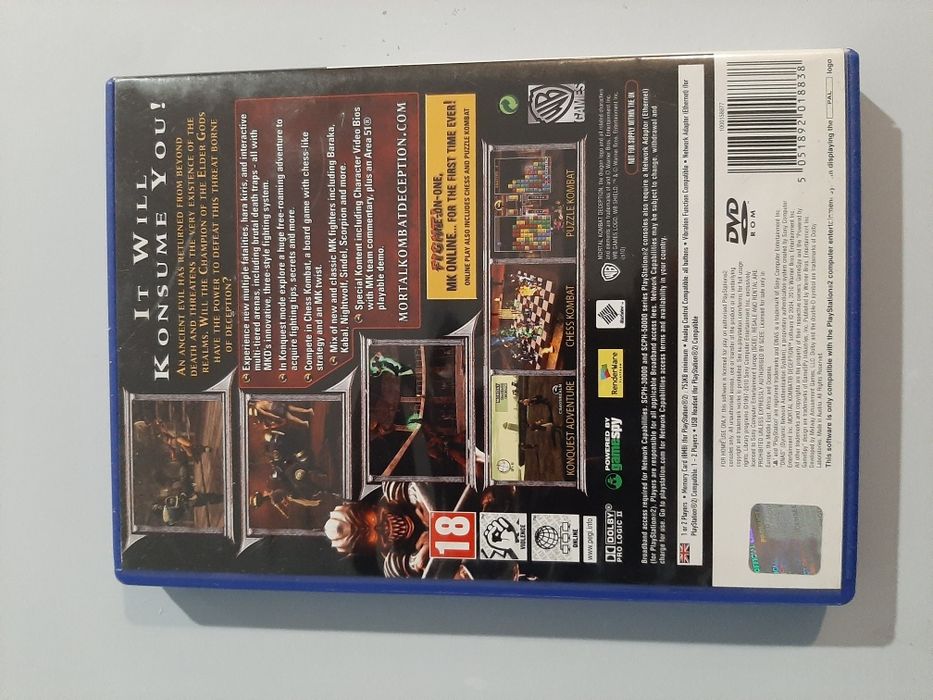 Mortal Kombat Deception PS2