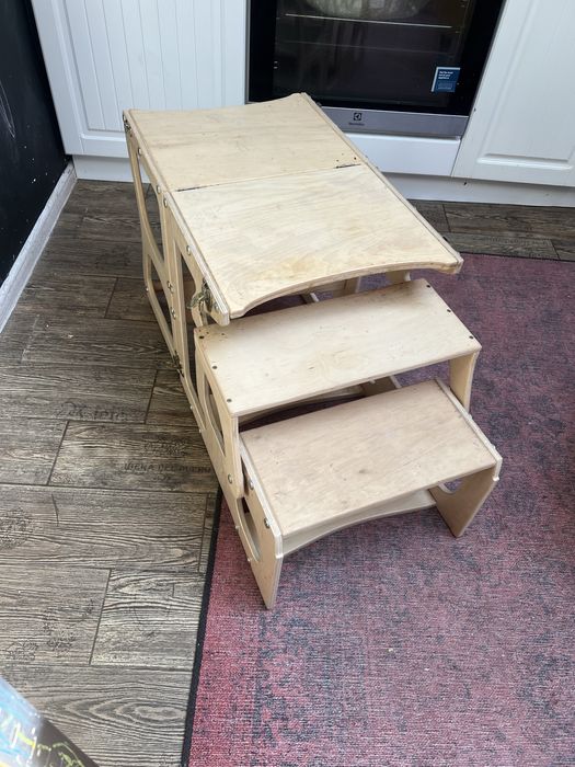 Дитячий столик драбина трансформер