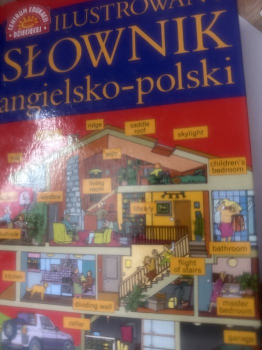 Ilustrowany slownik angielsko polski