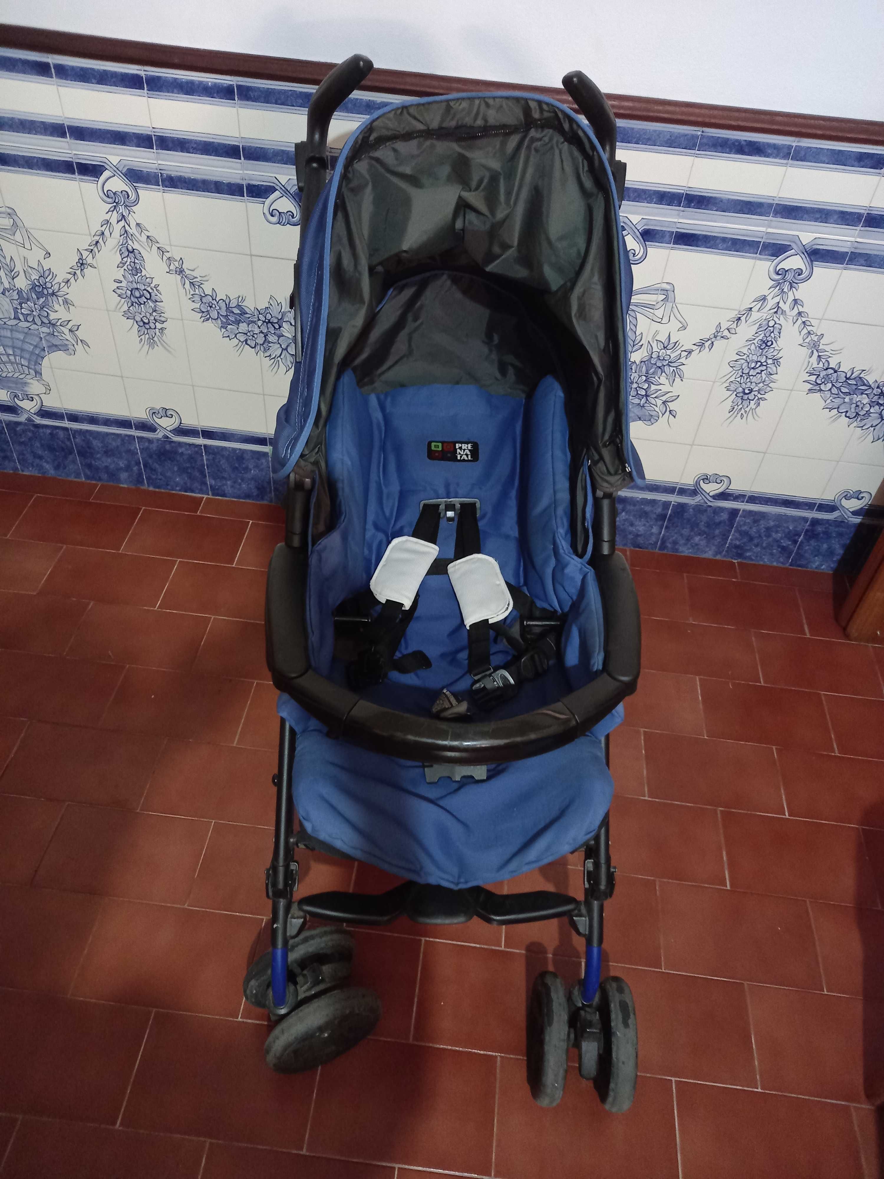 Carrinho de Bebé Trio PreNatal com Alcofa, Ovo e Isofix