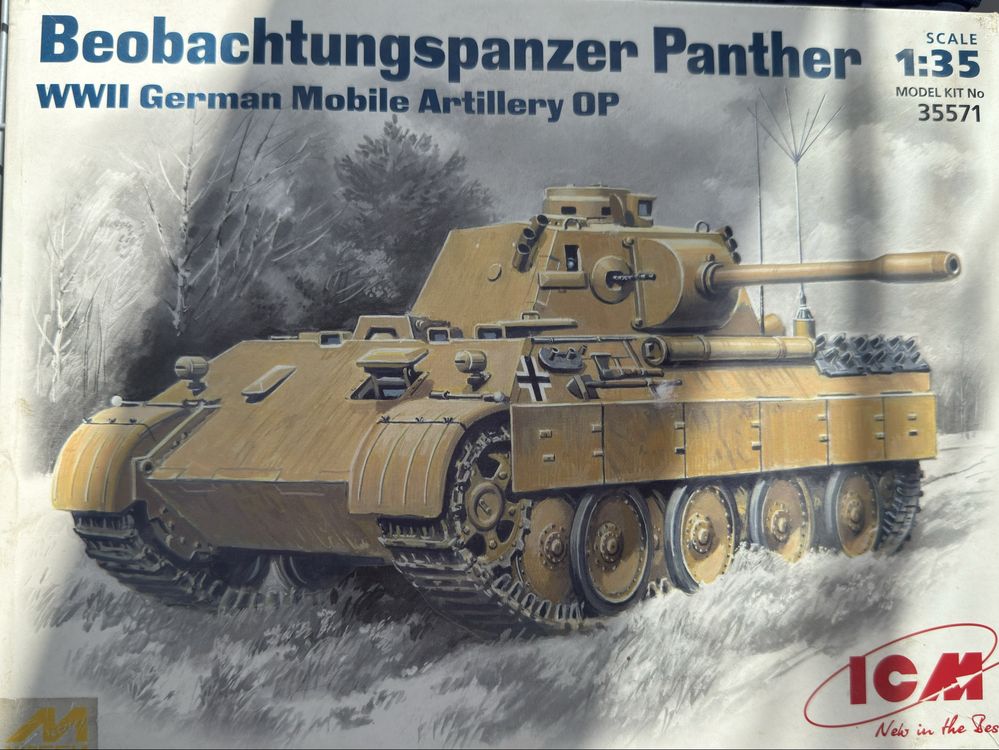 Panzerbeobachtungswagen Panther 1/35 ICM