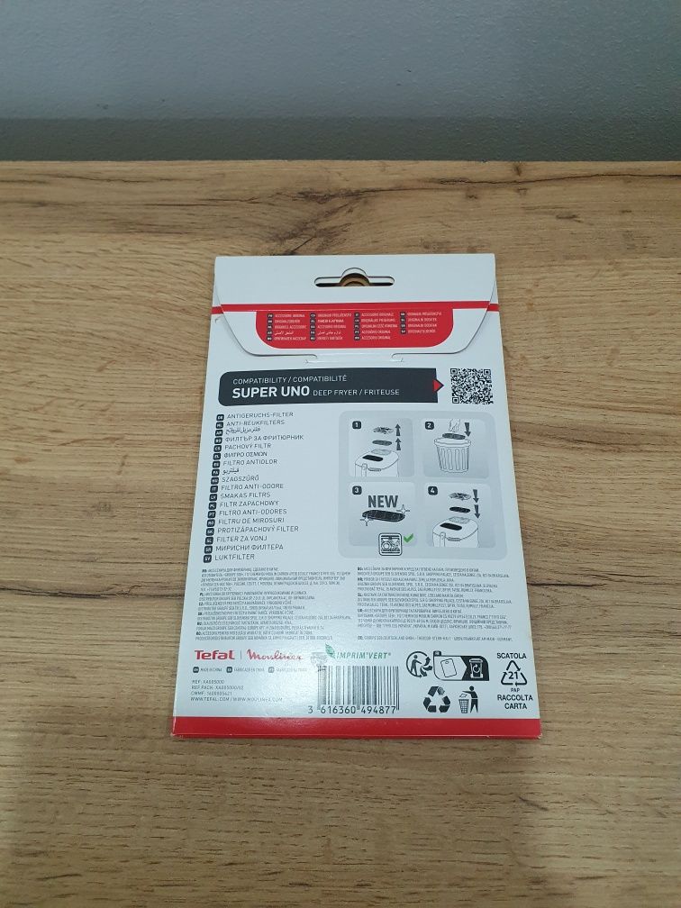 Filtr antyzapachowy Tefal XA005000
