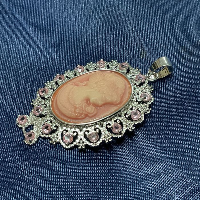 Pendente prata 925 medida de 5 cm