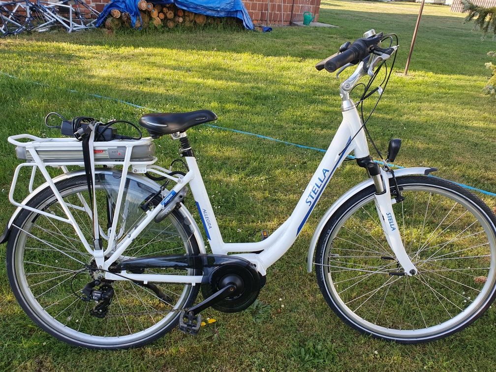 Holenderski rower Elektryczny Stella Allegra 2024r System Bafang 600km