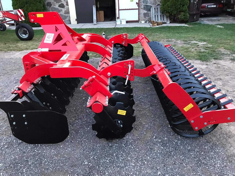 Brona talerzowa GRANO SHARK SHS 30 , wał daszkowy 600mm , 560 Ofas