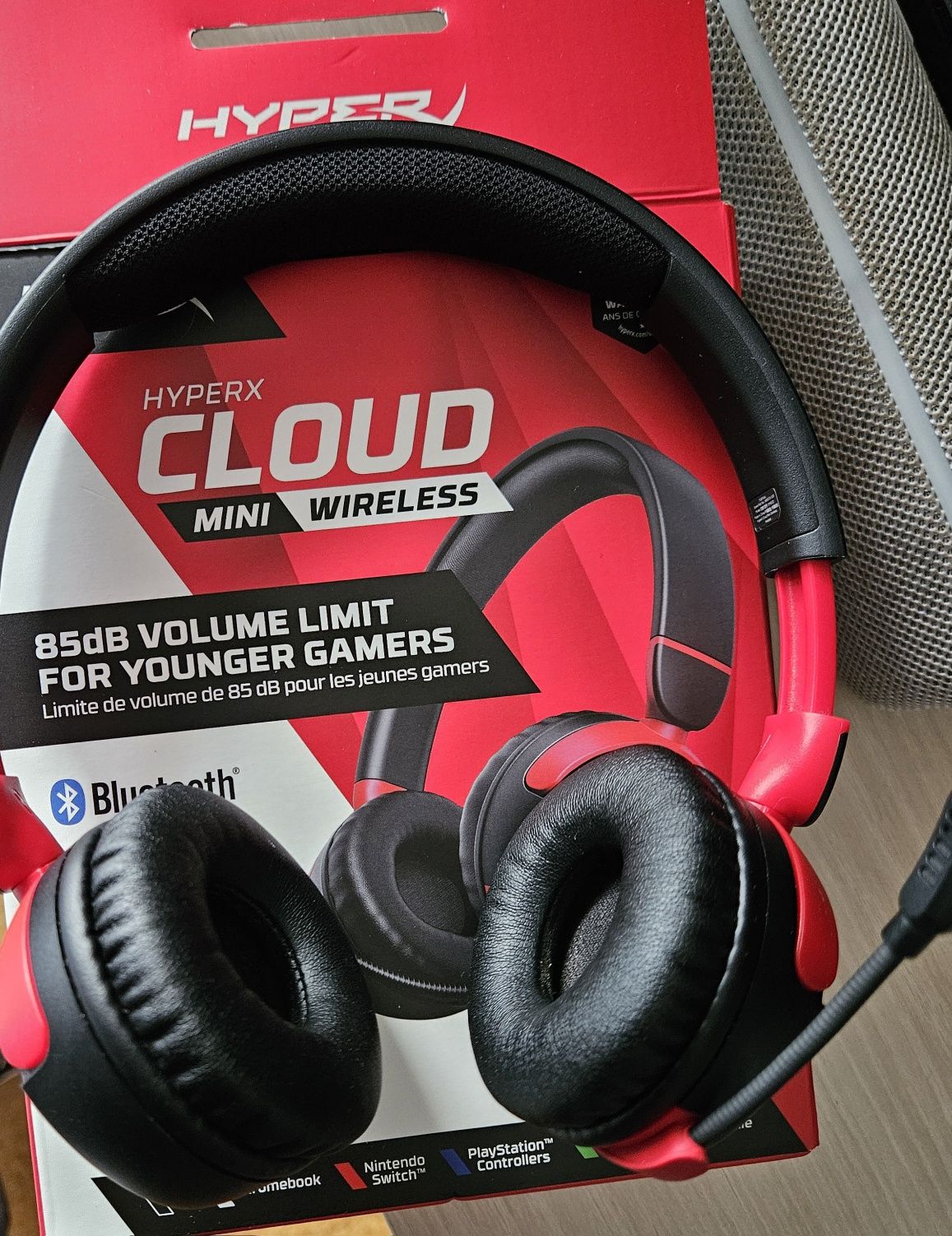 Fones hyperx cloud mini wirless