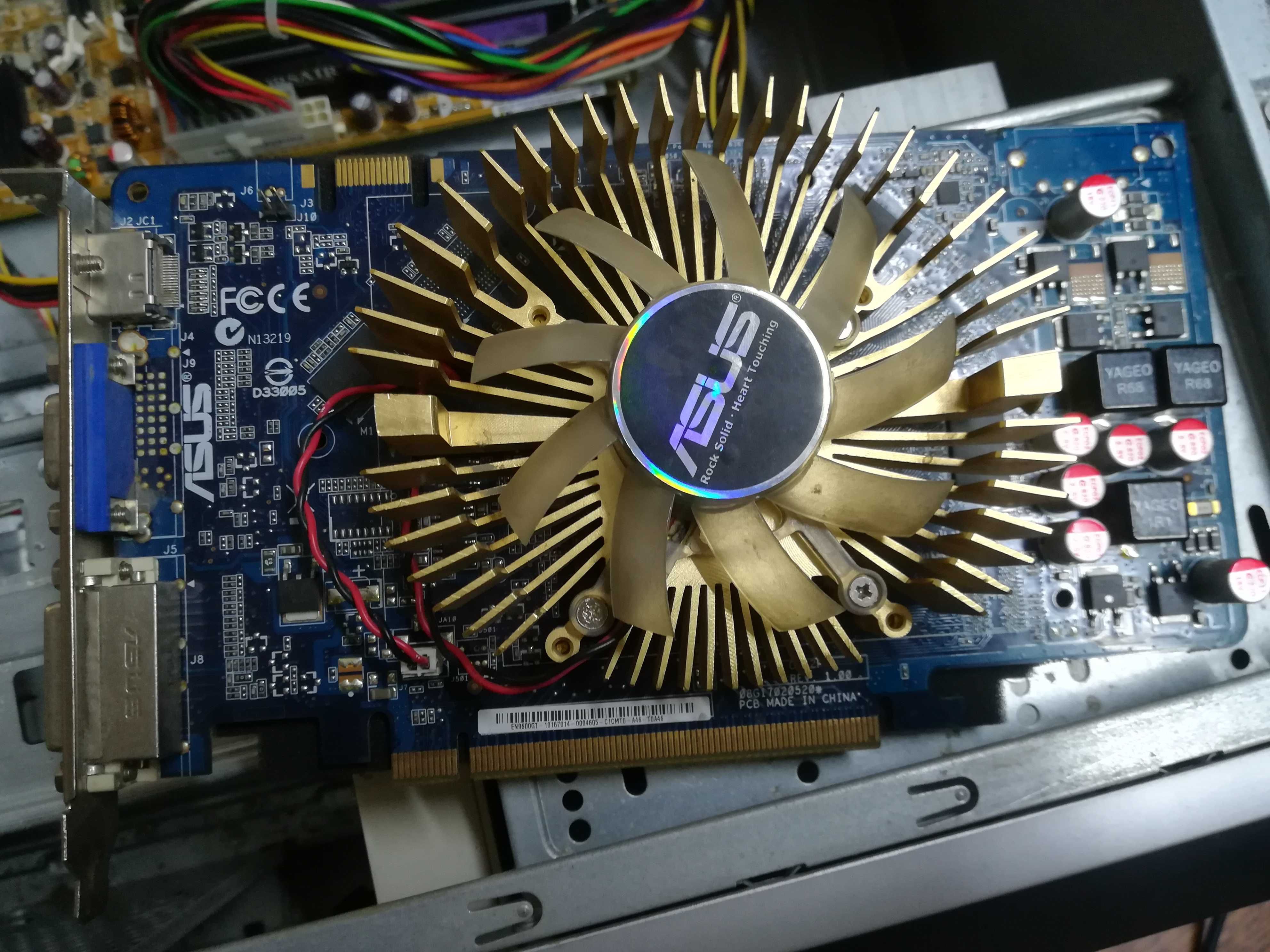 Видеокарта ASUS EN9600GT/DI/512MD3(RTL) 512Mб 256 бит D-Sub DVI HDMI