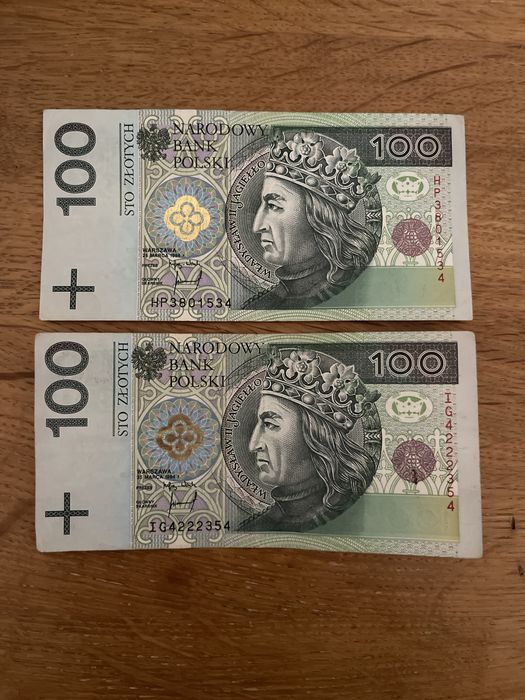 Купюра колекційна 100 ZLOTYCH Злотих 1994 року
