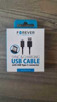 Kabel 1m USB typC Forever do telefonu