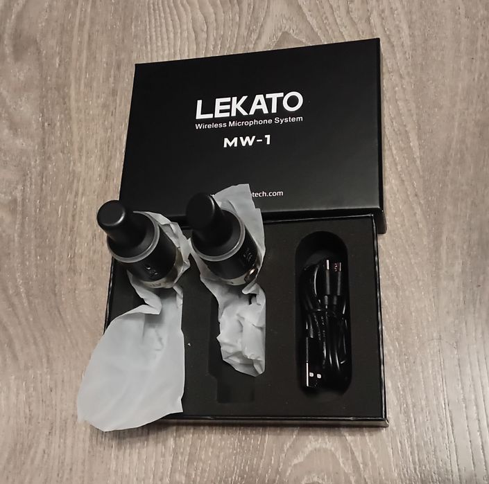 Бездротовий мікрофон LEKATO MW-1, новий.