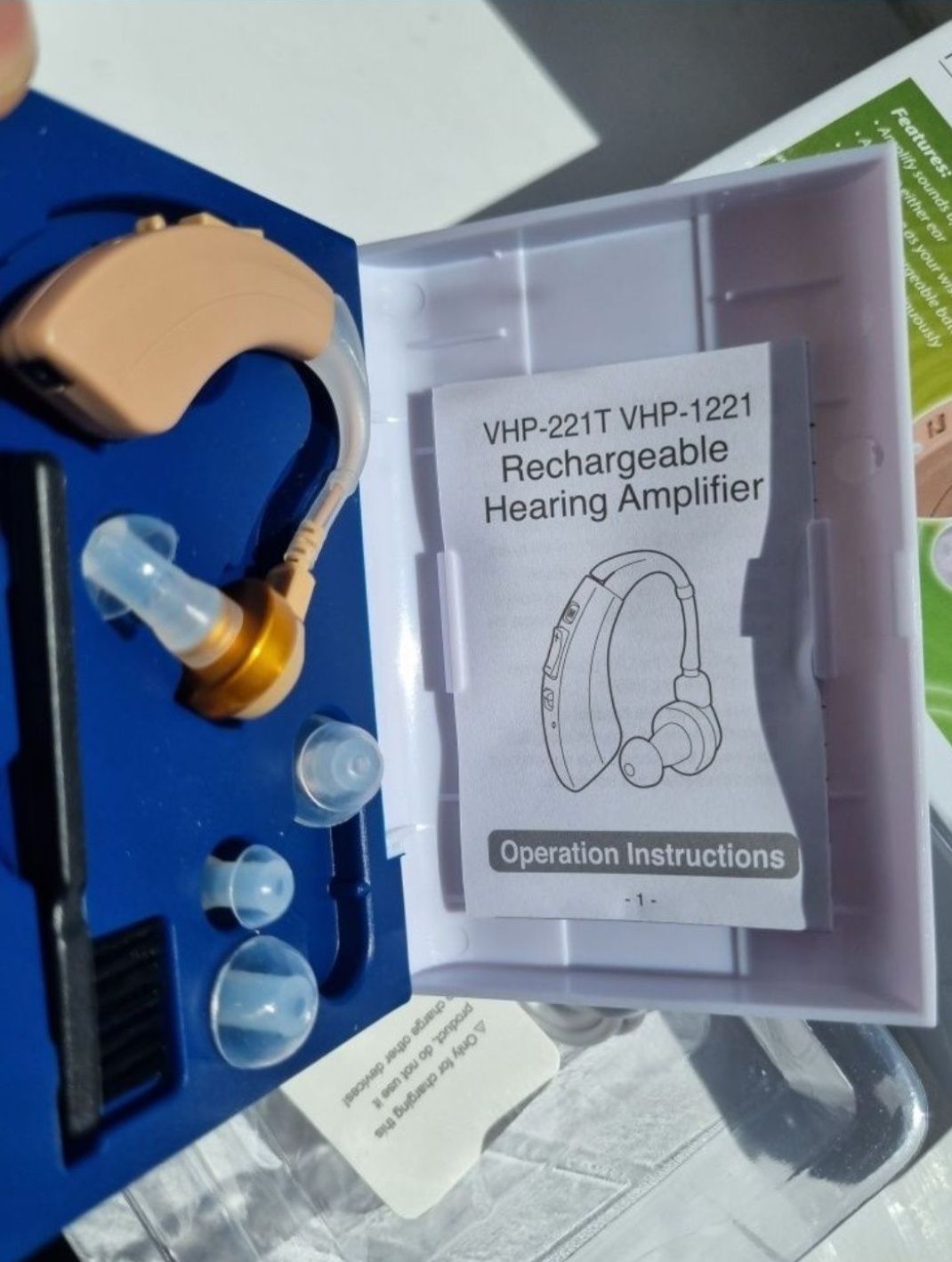 Aparat słuchowy newear rechargeable digital hearing wzmacniacz słuchu