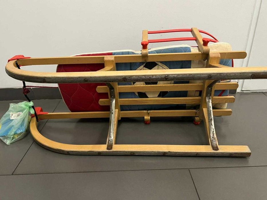 Санки дитячі, дерев'яні Spolnota Tatra v2