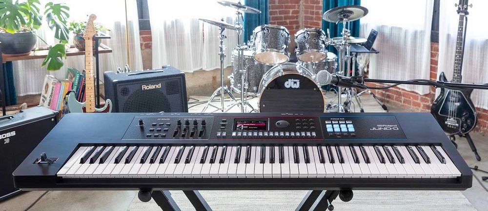 ROLAND JUNO-D7 Najlepszy Syntezator dla Koncertującego Muzyka