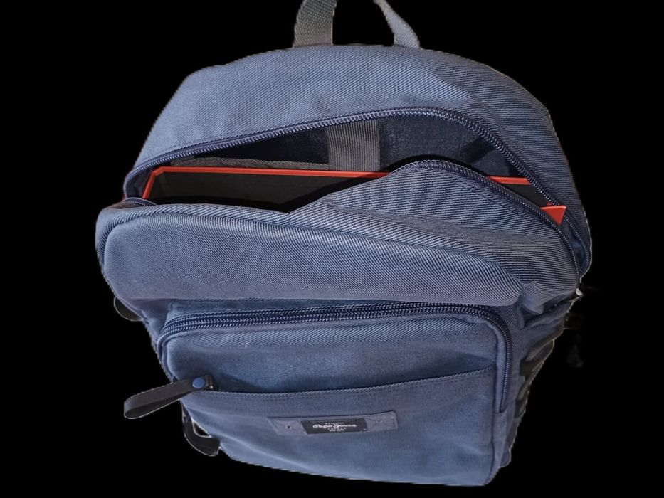 Mochila escolar azul Pepe Jeans