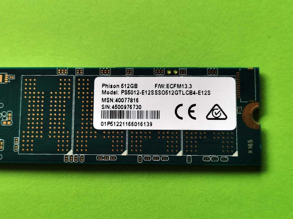 SSD M2 PCie 512GB PHison
